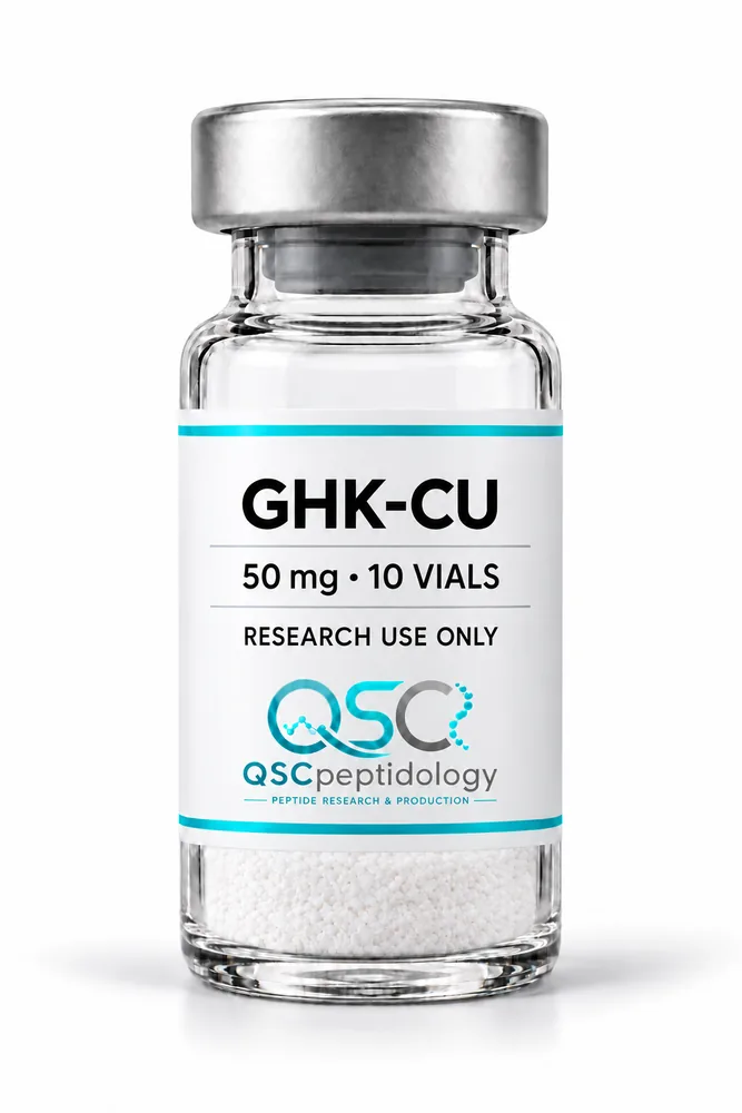GHK-Cu 50mg (Paket 10 botol) QSC Peptidology