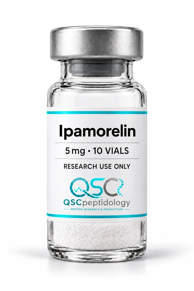 Ipamorelin 5mg (Paket 10 botol) QSC Peptidology